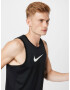 NIKE Tricou funcțional negru / alb - Pled.ro