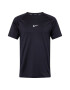 NIKE Tricou funcțional negru / alb - Pled.ro