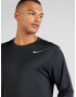 NIKE Tricou funcțional negru / alb - Pled.ro