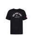 NIKE Tricou funcțional negru / alb - Pled.ro