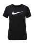 NIKE Tricou funcțional negru / alb - Pled.ro