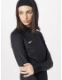 NIKE Tricou funcțional negru / alb - Pled.ro