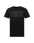 NIKE Tricou funcțional roșu / negru / alb - Pled.ro