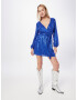 NLY by Nelly Rochie albastru cobalt - Pled.ro