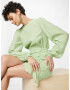 NLY by Nelly Rochie verde deschis - Pled.ro