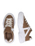 NLY by Nelly Sneaker low ciocolatiu / alb - Pled.ro