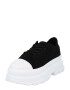 NLY by Nelly Sneaker low negru / alb - Pled.ro