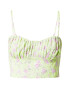 NLY by Nelly Top oliv / verde deschis / mov deschis - Pled.ro