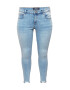 Noisy May Curve Jeans albastru denim - Pled.ro