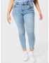 Noisy May Curve Jeans albastru denim - Pled.ro