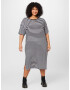 Noisy May Curve Rochie 'MAYDEN' negru / alb - Pled.ro