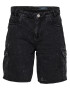 Noisy may Pantaloni eleganți 'LUCKY' negru denim - Pled.ro