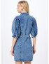 Noisy may Rochie tip bluză 'Reya' albastru denim - Pled.ro