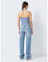 Noisy may Top 'NICKY' albastru denim - Pled.ro