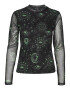 Noisy may Tricou 'CARRIE' verde deschis / negru - Pled.ro