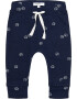 Noppies Pantaloni 'Joel' bleumarin / alb - Pled.ro