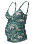 Noppies Tankini top 'Largo' bej / verde / verde jad / verde pin - Pled.ro