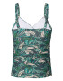 Noppies Tankini top 'Largo' bej / verde / verde jad / verde pin - Pled.ro