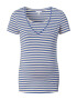 Noppies Tricou 'Holley' albastru marin / alb - Pled.ro