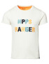 Noppies Tricou 'Lannitown' albastru pastel / albastru închis / portocaliu / alb - Pled.ro