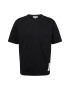 NORSE PROJECTS Tricou 'Holger' negru / alb - Pled.ro