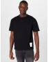 NORSE PROJECTS Tricou 'Holger' negru / alb - Pled.ro