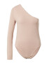 NU-IN Tricou body gri taupe - Pled.ro