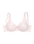 NUANCE Sutien roz pastel / alb - Pled.ro