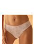 NUANCE Tanga alb natural - Pled.ro