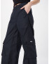 Obey Pantaloni cu buzunare 'DYLAN' negru / alb - Pled.ro