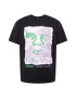 Obey Tricou 'MOTHER NATURE' verde / mov deschis / negru / alb - Pled.ro