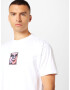 Obey Tricou turcoaz / mov liliachiu / negru / alb - Pled.ro