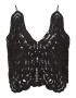 OBJECT Petite Top 'ZAHAR' negru - Pled.ro