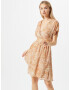 OBJECT Rochie 'BILLACA' portocaliu / alb - Pled.ro