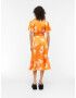 OBJECT Rochie 'Issy Papaya' portocaliu deschis / alb - Pled.ro