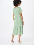 OBJECT Rochie 'STEPHANIE' verde / alb - Pled.ro