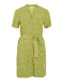 OBJECT Rochie tip bluză 'EMA ELISE' verde deschis / alb - Pled.ro