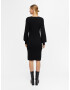 OBJECT Rochie tricotat 'AGNES' negru - Pled.ro