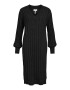 OBJECT Rochie tricotat 'Alice' negru amestecat - Pled.ro