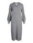 OBJECT Rochie tricotat 'Malena' gri amestecat - Pled.ro