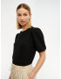 OBJECT Tricou 'Jamie' negru - Pled.ro