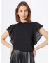 OBJECT Tricou 'GREER' negru - Pled.ro