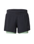 ODLO Pantaloni sport 'Zeroweight' verde kiwi / negru - Pled.ro