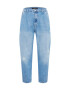 ONLY Carmakoma Jeans 'Erna' albastru / maro deschis - Pled.ro