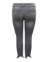 ONLY Carmakoma Jeans gri metalic - Pled.ro