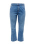 ONLY Carmakoma Jeans 'Robbie' albastru denim / maro deschis - Pled.ro