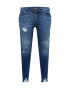 ONLY Carmakoma Jeans 'WILLY' albastru denim - Pled.ro