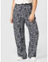 ONLY Carmakoma Pantaloni bleumarin / alb - Pled.ro