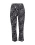 ONLY Carmakoma Pantaloni 'DES ALLIE' negru / alb - Pled.ro