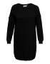 ONLY Carmakoma Rochie tricotat negru - Pled.ro